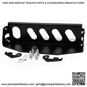 Krator Heavy-Duty UTV Winch Mount Bracket Compatible with John Deere Gator XUV 825i
