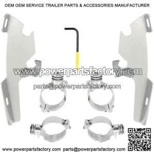 Trigger-Lock Mount Kit for Fats/Slim Windshields MEK1989