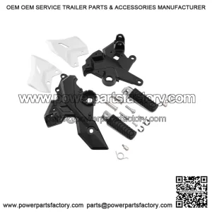 Kawasaki Ninja650 Z650 2017-2024 Z650RS 2022-23 Driver Footrests Footpegs Brackets