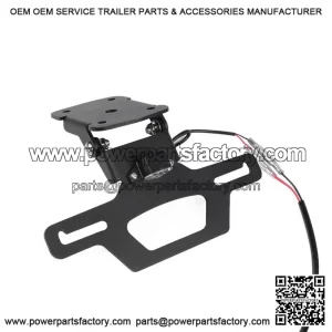 KAWASAKI Z650 Ninja EX650 Foldable Fender Eliminator License Plate Holder