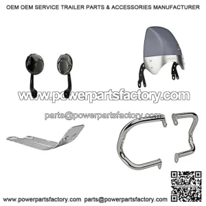 Royal Enfield GT Continental 650 Accessories Combo Pack (4 Pcs) - OEM Upgrade Kit