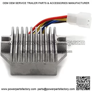Voltage Regulator Rectifier suitable for John Deere AM126304 AUC12632 M70121 M97348 for John Deere X595 X700 X720 X724 X728 X729 F510 F525 F735 4x2 Gator 6x4 Gator CS Gator CX Gator and TS Gator