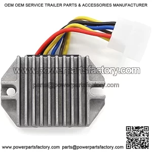 Voltage Regulator Rectifier AM126304 AUC12632 M70121 M97348 Rectifier for John Deere 240 245 260 265 285LX172 X595 X700 X720 X724 X728 F510 F735 for Gator 6x4 Gator CS Gator CX Gator and TS Gator