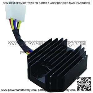 New Regulator 12 Volt Rectifier Assembly Compatible With John Deere 240 245 Lawn Tractor 345 F525 F735 GX345 LX176 LX188 LX279 X495 X575 X700 X720 X724 X728 CX CS TS Gator AM101046 AM126304
