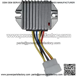 M97348 AM126304 Voltage Regulator for John Deere GT242 GT262 GT275 GX345 F510 Lawn & Garden Tractors AM108848 AUC12632 M70121 M97348 AM101046 240,265,425,445