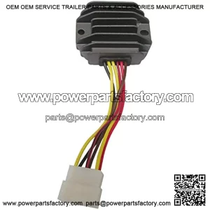 Voltage Regulator Replaces for John Deere: AM126304, M70121, M97348, 12V