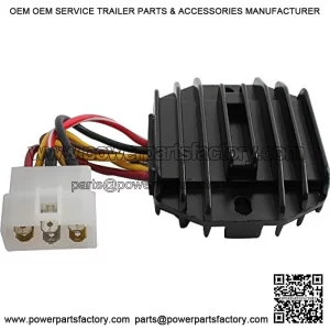 New Rectifier/Regulator 230-22067 Compatible with/Replacement for John Deere 2500B, 2500E, 2653, 2653B, X710, X730, X734, X738, X739 All AM101046, AM126304, AUC12632