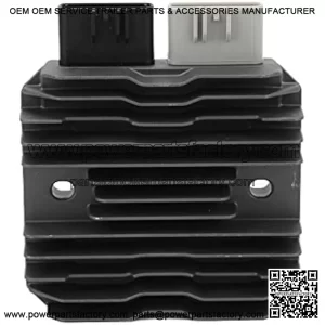 Voltage Regulator Rectifier, Motorcycle Voltage Regulator Rectifier Replacement for John Deere Xuv Gator 620I 625I Gas Miu14344