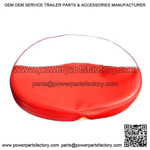 Red/White Seat Cushion for Farmall Tractors H M 300 450