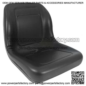 Black Vinyl Seat Fits John Deere Skid Steer 125 240 250 260 270 313 315