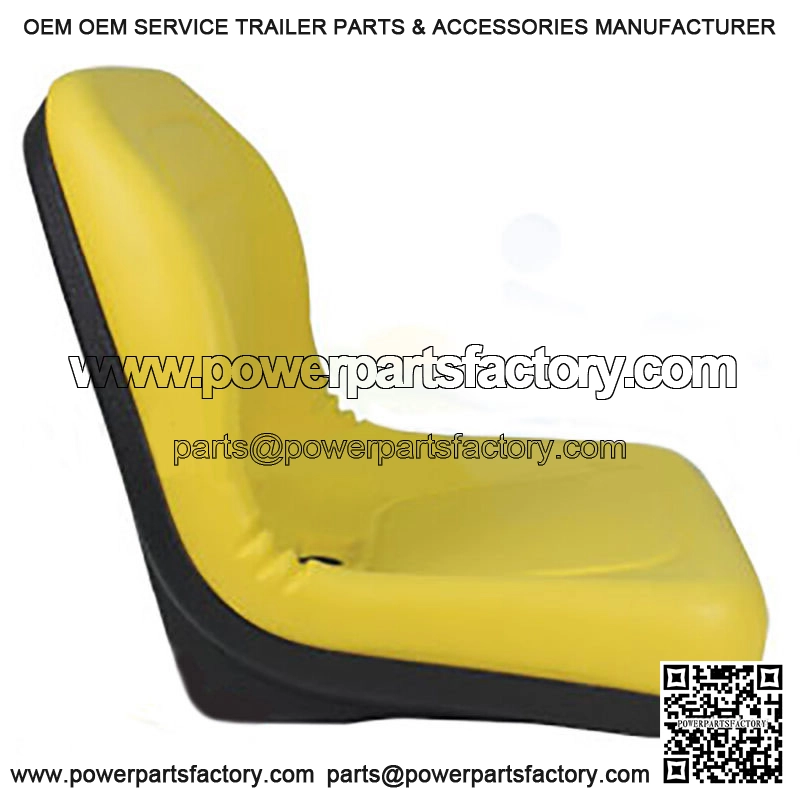 Yellow High Back Seat Fits John Deere Lawn Mower Models L118 L120 L130 L135 L145 - Image 3