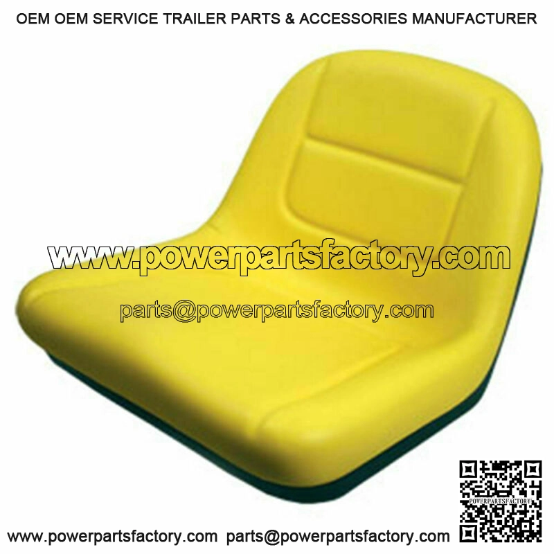 Yellow Seat for John Deere Riding Mowers L100 L110 L120 L130 G110 L105 L107 L118 - Image 2