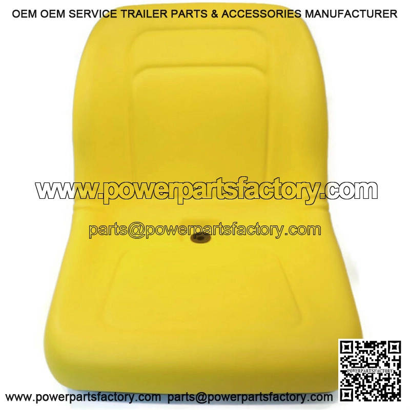 Yellow HIGH BACK SEAT for John Deere Lawn Mower Models L118 L120 L130 L135 L145 - Image 4