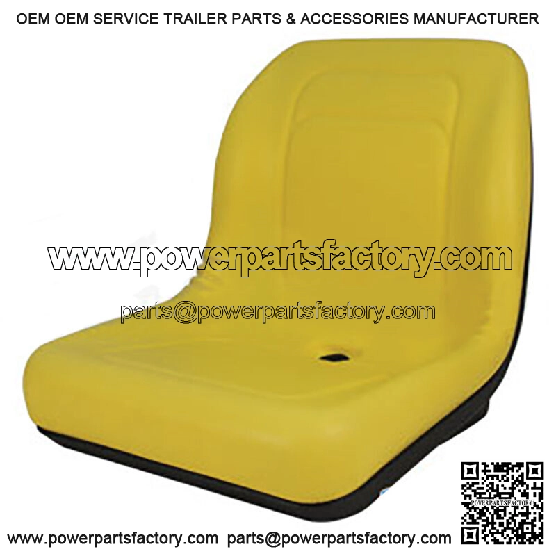 Yellow High Back Seat Fits John Deere Lawn Mower Models L118 L120 L130 L135 L145