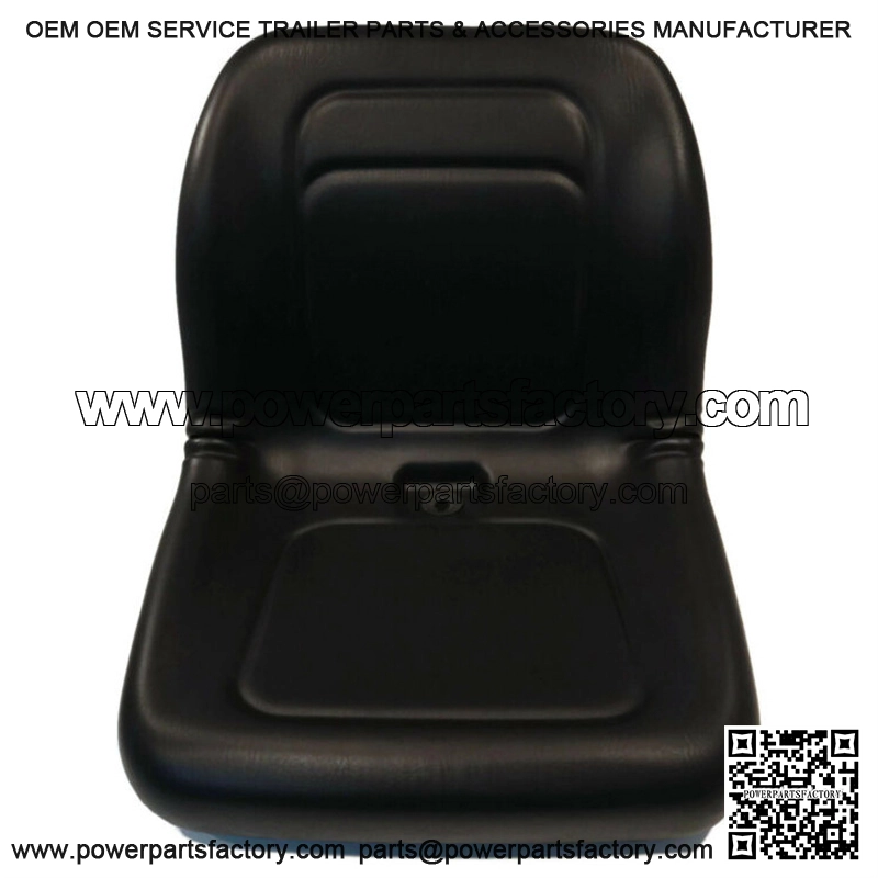 Black High Back Seat for John Deere L110, L111, LA115, L118, L120, L130, L135 - Image 5