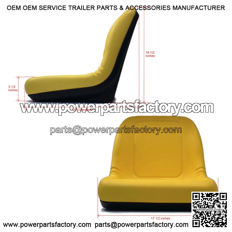 (1) HIGH BACK Seat for John Deere Gator TX / TX 4x2 / TX Turf / TX 4x2 Turf UTV - Image 2