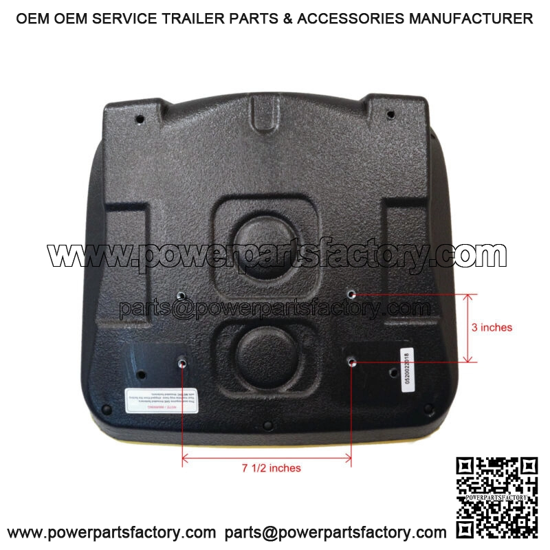 (1) HIGH BACK Seat for John Deere Gator TX / TX 4x2 / TX Turf / TX 4x2 Turf UTV - Image 3