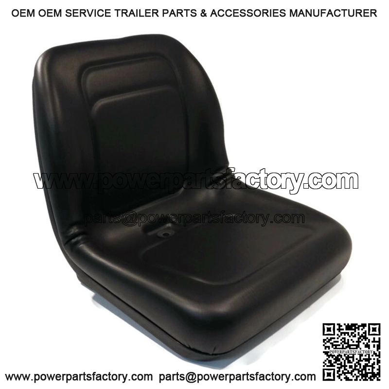 Black High Back Seat for John Deere TX Turf, TH 6x4, TE Gator Utility Vehicles - Image 4