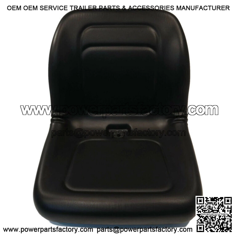 Black High Back Seat for John Deere TX Turf, TH 6x4, TE Gator Utility Vehicles - Image 5