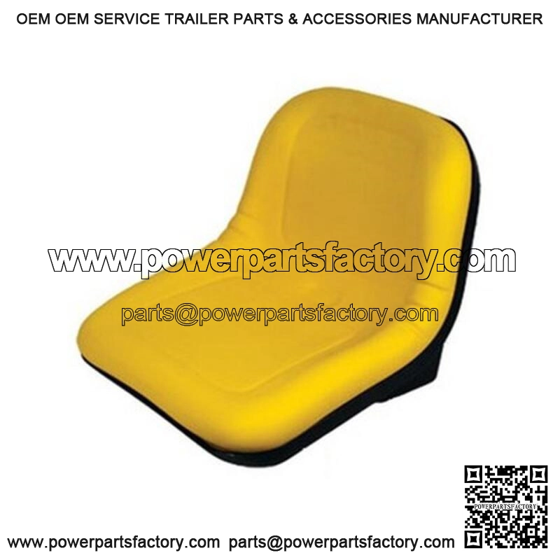 (2) Yellow High Back Seat fit Fits John Deere Fits Gator TX, Fits Gator XUV, - Image 2