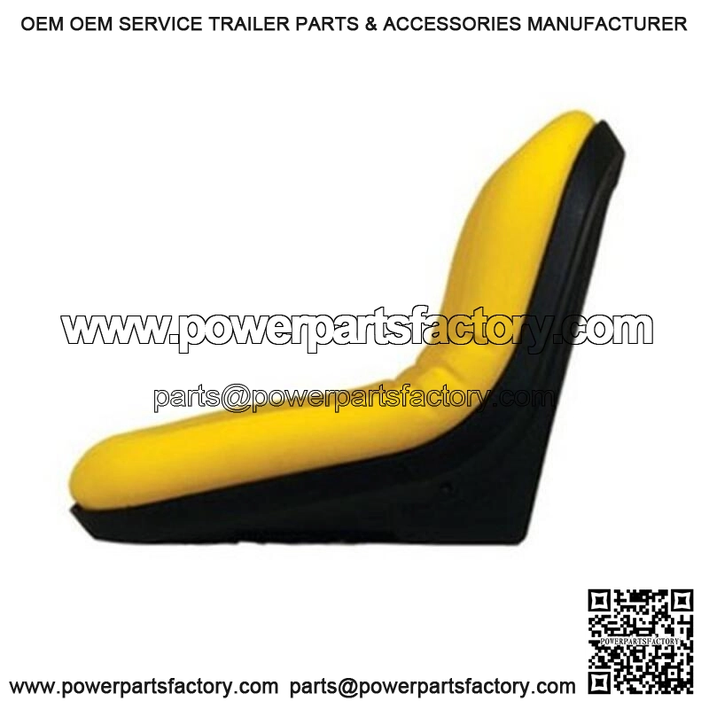 (2) Yellow High Back Seat fit Fits John Deere Fits Gator TX, Fits Gator XUV, - Image 3