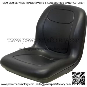 John Deere Gator Black Vinyl Seat fits Turf TX TXTurf Worksite and XUV