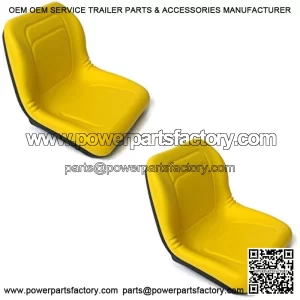(2) High Back Seats John Deere Gator Gas & Diesel Models 4x2 4x4 HPX & TH 6x4