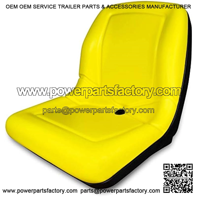 (2) TRAC SEATS Yellow Flip Up Seats for John Deere Gator CX (Below Serial Number 039,999) For PN: VGA10177 - Image 3