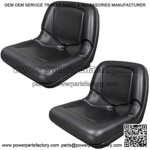 TRAC SEATS (2 Seats) Black Seat for John Deere Gator CS TS TX 4X2 AM133476