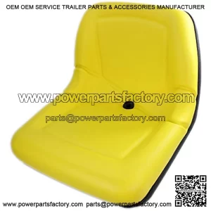 E-AM133476 Yellow 15" High Seat for John Deere 4X2, CS & TS 4X2 Gators+