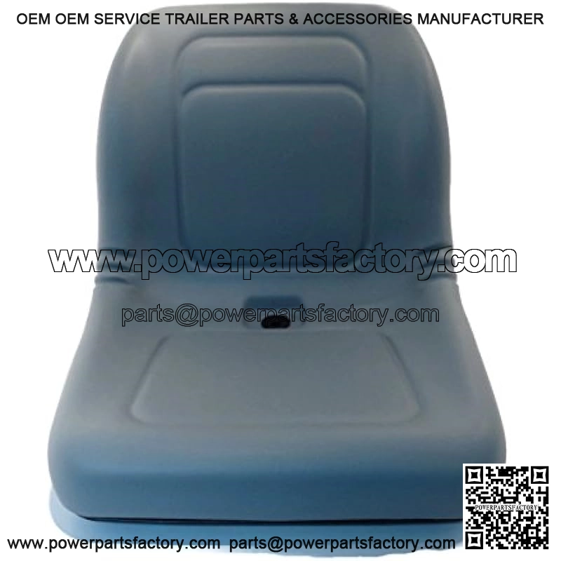 New Grey HIGH Back SEAT w/Pivot Rod Bracket for John Deere Gator CS CX Utility