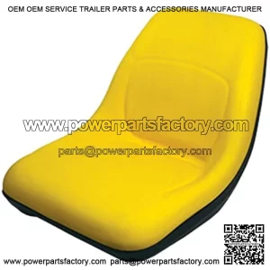 AM116408 New Yellow Seat Fits John Deere Fits Gator 1200A 4x2 Fits Gator 6x4 Fits Gator