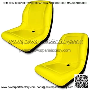 TRAC SEATS (2 Seats) Seats for John Deere Gator TX 4X2 Turf 4X2 HPX XUV 850D, E Gator, Turf, TE Gator Turf Electric, TH Turf, 4X4 Trail, TH 6X4 Diesel - VG11696 - High Back Seats
