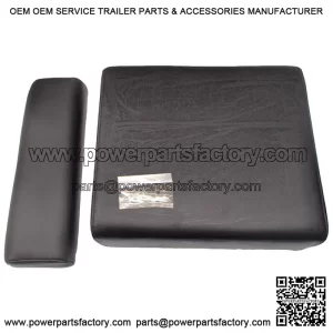 Black Backrest And Seat Cushion Set Fits John Deere M MT 40 320 330 420 430 435