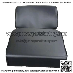 Seat Cushion Set w/Back Rest & Bottom Fits John Deere Crawler Dozer 350C 450C
