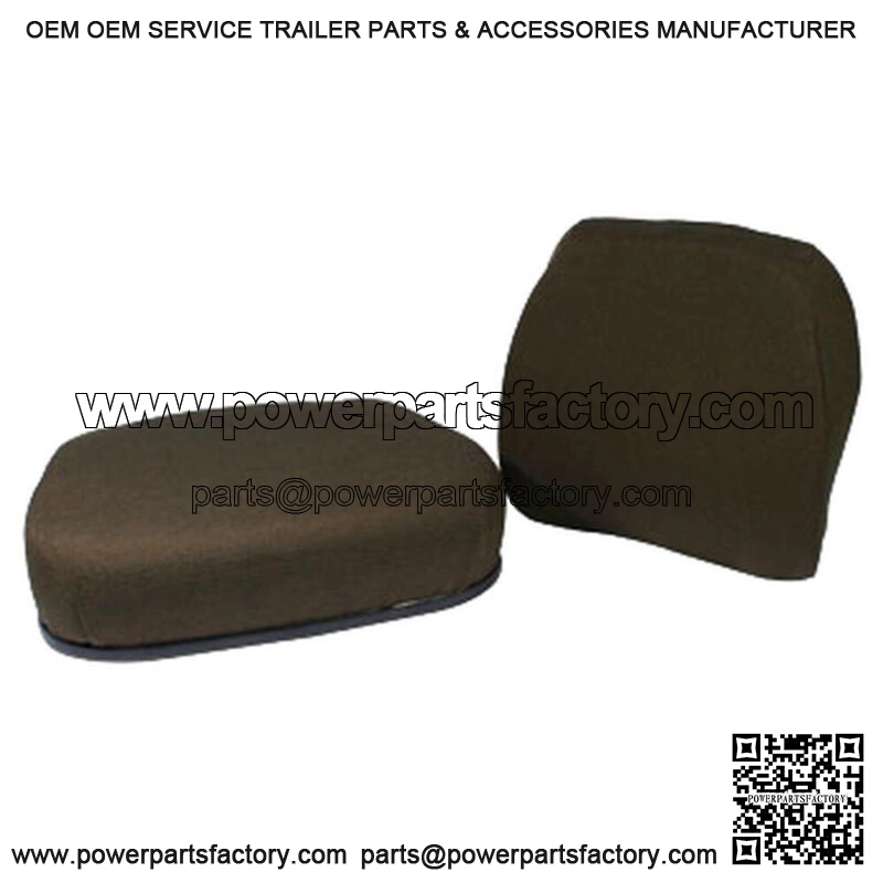 Brown Fabric Seat Cushion Set Fits John Deere 2350 2550 4050 4250 4450 4650 4850