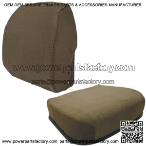 Back & Bottom Seat Cushion Set Fits John Deere 4050 4250 4450 4650 4850 8450 86