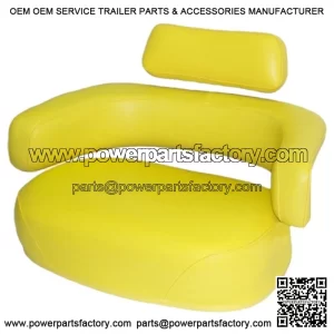 3-Pc Yellow Seat Cushion Set Fits John Deere Tractor 3010 4010 4020 4320 4430