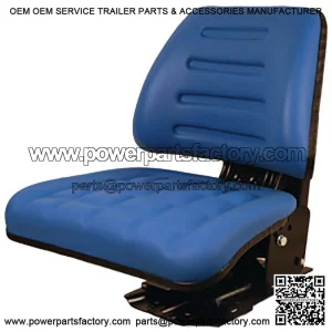 Blue Tractor Suspension Seat Fits Ford New Holland 3300 3910 3930 6000 7610