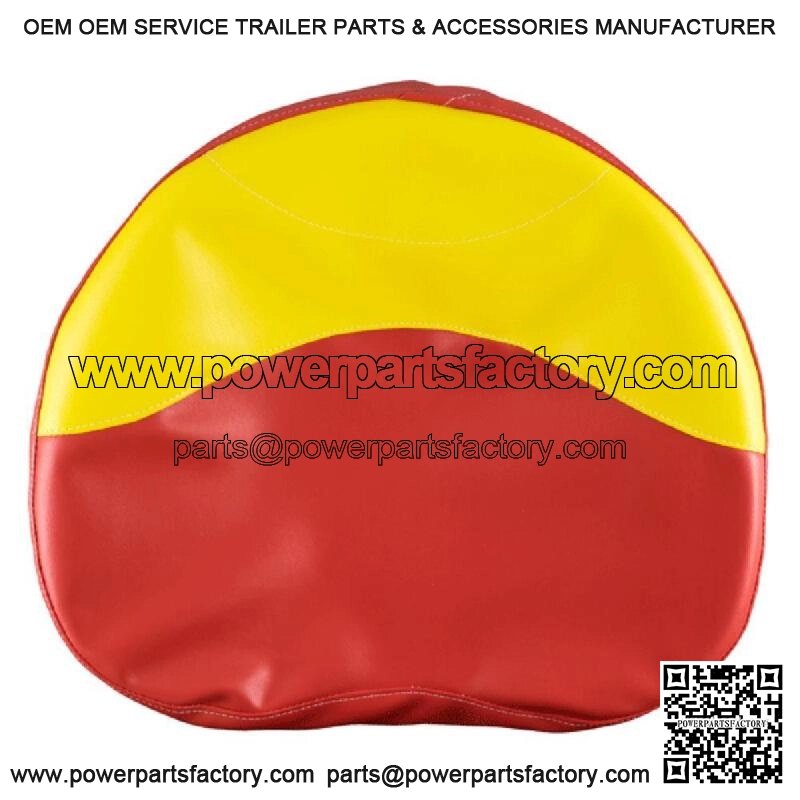 R5243 Red & Yellow Seat Cover - 19" Fits Minneapolis-Moline