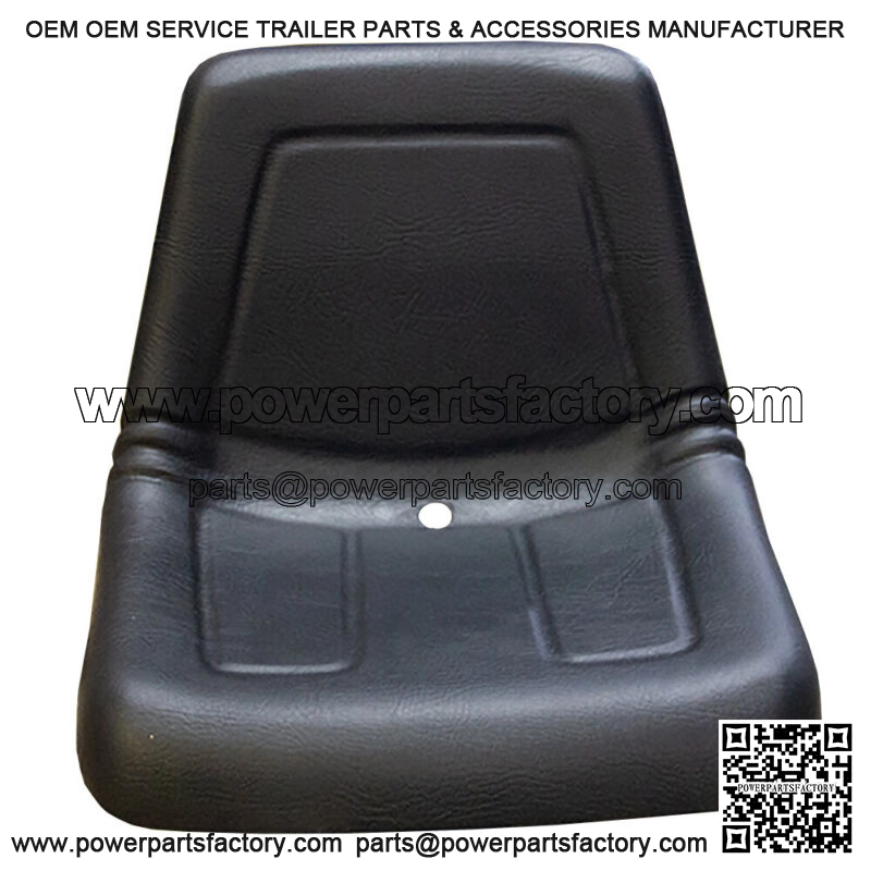 Universal Deluxe High Back Seat fits Lawn Mowers Garden Tractors Small Backhoes