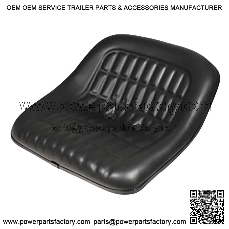 Pan Seat 19" Cushion w/ 7" Spacing Vinyl Black Fits Ford 4000 3000 2000 6600 411
