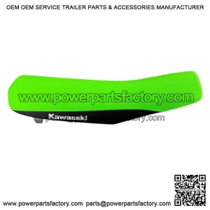 53066-0455-49F 2015-2023  KAWASAKI KX85 KX 100 KX112 SEAT ASSEMBLY GREEN/BLACK