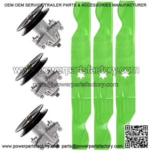Blade Spindle Kit for MTD Cub Cadet 942-04053C 918-04126B Troy Bilt 50 inch Deck RZT LT1050 Zero Turn