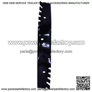 Genuine AYP SEARS HUSQVARNA PAINTED BLADE W/NOTCHES Part# 587199603