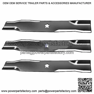 Set Of 3, Replacement Blades For Craftsman, Poulan, Husqvarna, Blade