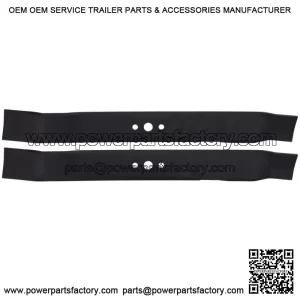 (2) Rotary  Blades for AYP  917532176135 Poulan  PP22024 21" Deck