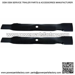 2 Blades for John Deere 42" Deck GY21086 D100 D110 D120 D130 L100 L110-L118