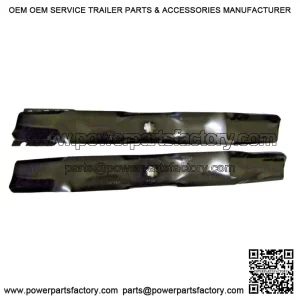 2 blades will fit John Deere M154062 42" DECK D100 D105 D110 D120 D125