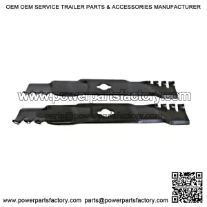 2 XHT Predator blades will fit JOHN DEERE 36" DECK M12245 M122467 512385